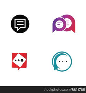 Bubble Chat Social Template