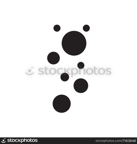 Bubble icon vector