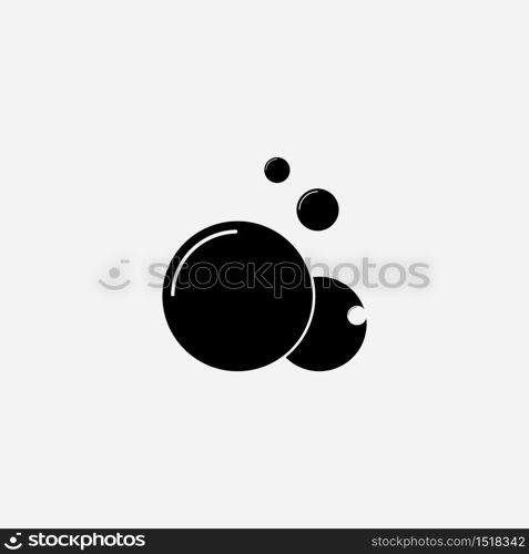 Bubble icon vector illustration design template