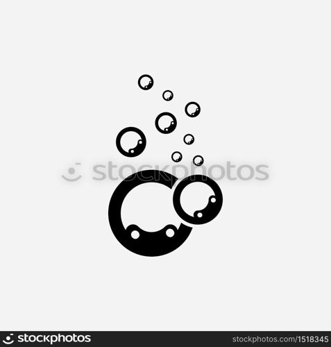 Bubble icon vector illustration design template