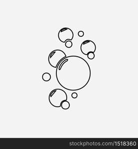 Bubble icon vector illustration design template