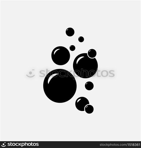 Bubble icon vector illustration design template