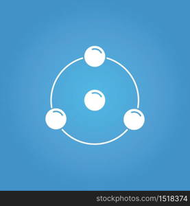 Bubble icon vector illustration design template