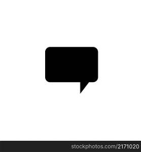 Bubble speech icon vector design templates on white background