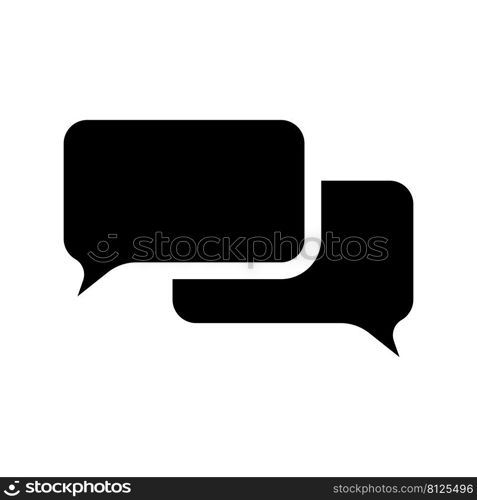 Bubble speech sign icon