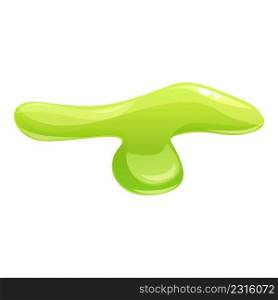 Bubble splash icon cartoon vector. Green slime. Goo liquid. Bubble splash icon cartoon vector. Green slime