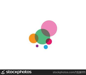 Bubble symbol vector icon illustration