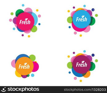 Bubble symbol vector icon illustration