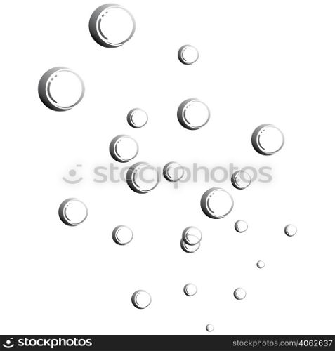 Bubble vector icon illustration design background