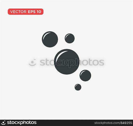Bubble Water Icon Vector Illustration