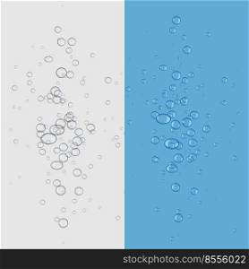 bubbles fizz floating upward background