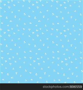 Bubbles pattern on blue background.