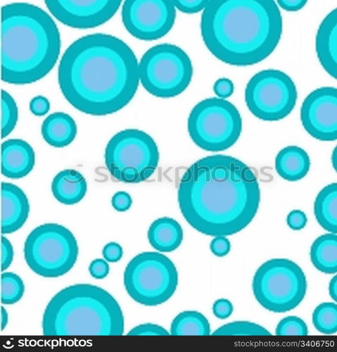 Bubbles seamless pattern