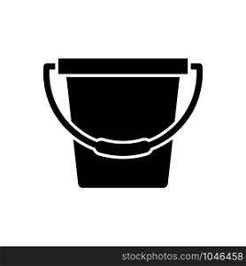 Bucket icon trendy