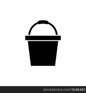 Bucket icon trendy