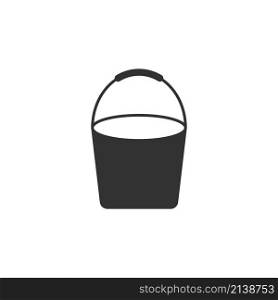 Bucket icon vector design templates isolated on white background