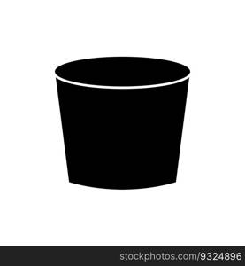 bucket icon vector template illustration logo design
