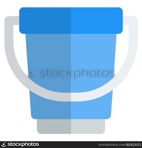 Bucket used for holding and carrying water.