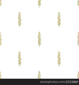 Buckwheat pattern seamless background texture repeat wallpaper geometric vector. Buckwheat pattern seamless vector