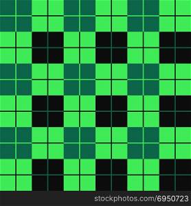 Buffalo plaid seamless pattern. Buffalo plaid seamless pattern. Alternating red and black squares tartan texture background. Vector illustration.