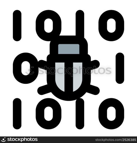 Bug find in binary code search.