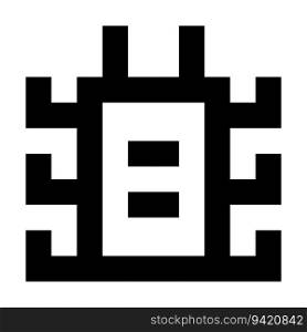 Bug icon. Suitable for website UI design