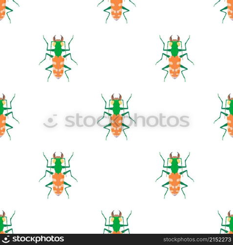 Bug pattern seamless background texture repeat wallpaper geometric vector. Bug pattern seamless vector