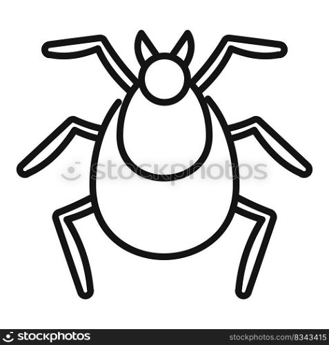 Bug seasonal allergy icon outline vector. Season disease. Flu pollen. Bug seasonal allergy icon outline vector. Season disease