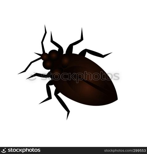 bug vector illustration on a white background isolated icon