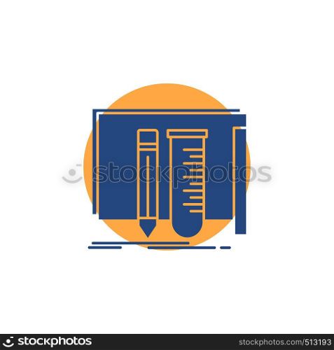 build, equipment, fab, lab, tools Glyph Icon.. Vector EPS10 Abstract Template background