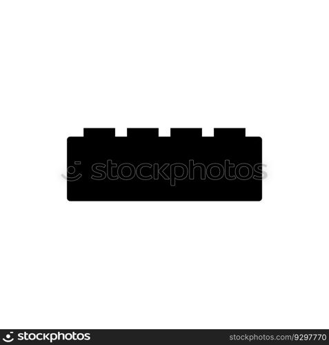 building block icon vector template illustration logo design