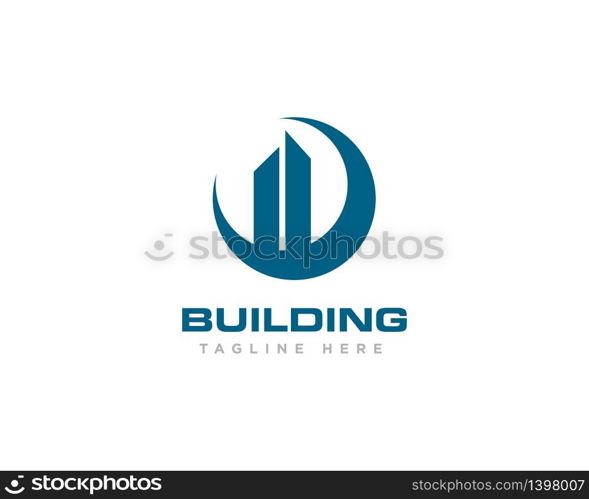 Building Construction Logo Design Vector