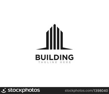 Building Construction Logo Design Vector