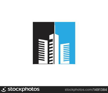 Building construction logo vector template