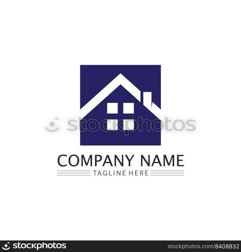 Building home logo, house logo, architecture, icon, residence and city, town, design and window, estate, business logo, vector home