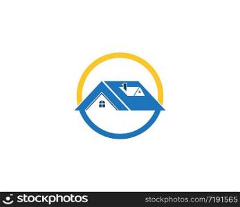 Building home logo vector template