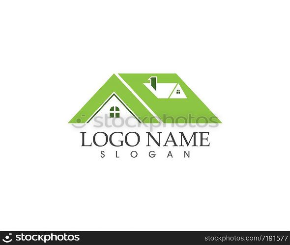 Building home logo vector template