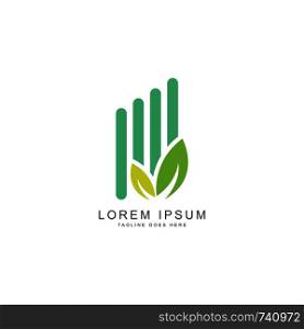 building leaf logo template