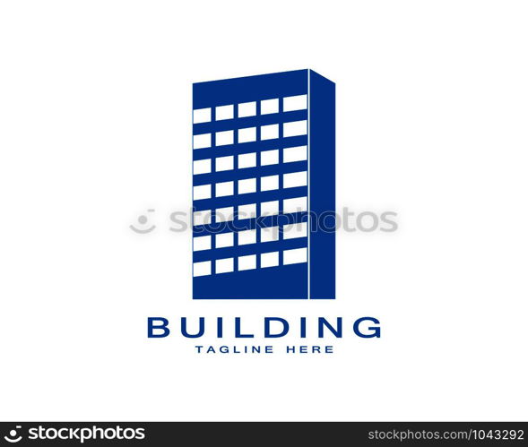 Building logo vector illustration design