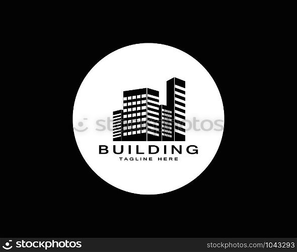 Building logo vector illustration design