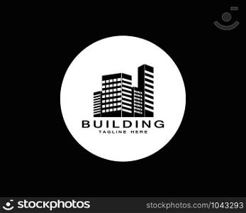 Building logo vector illustration design