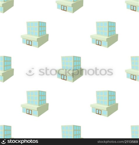 Building pattern seamless background texture repeat wallpaper geometric vector. Building pattern seamless vector