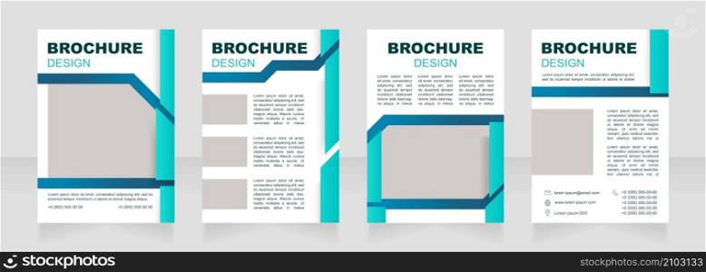 Building residential construction report blank brochure design. Template set with copy space for text. Premade corporate reports collection. Editable 4 paper pages. Arial Black, Regular fonts used. Building residential construction report blank brochure design