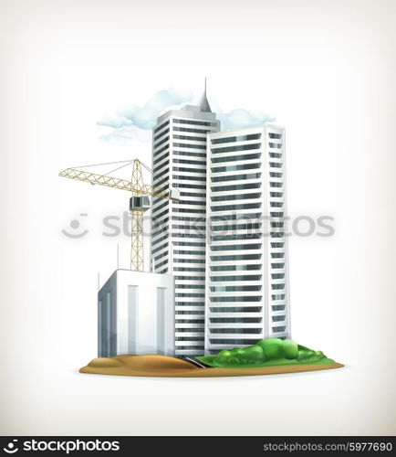 Building, vector