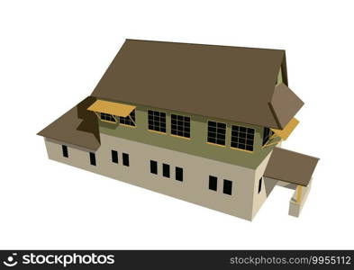 building vector illustration