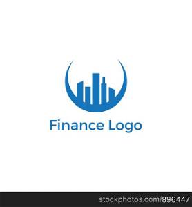 Building vector logo design, construction company skyline city icon.