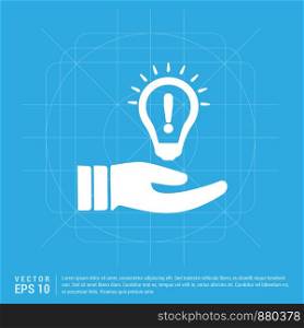 bulb concept Creative idea icon