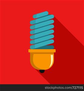 Bulb icon. Flat illustration of bulb vector icon for web. Bulb icon, flat style