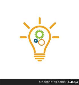 bulb idea,creative, concept illustration vector