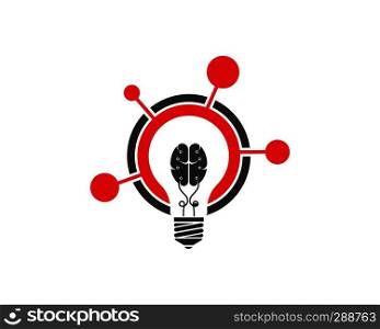  bulb idea,creative, concept illustration vector